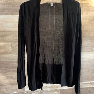 Black cardigan